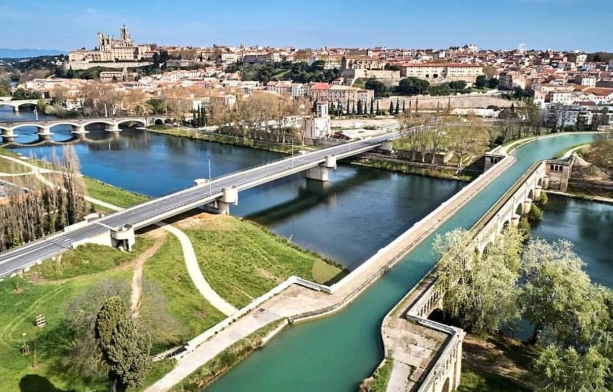 Liberte 1 - T2 Proche Gare Et Centre Commercial Polygone- Beziers- Wifi- Tv Connecte Экстерьер фото